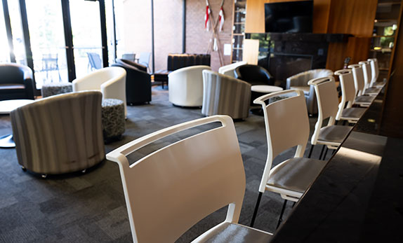 A photo of the CPC lounge